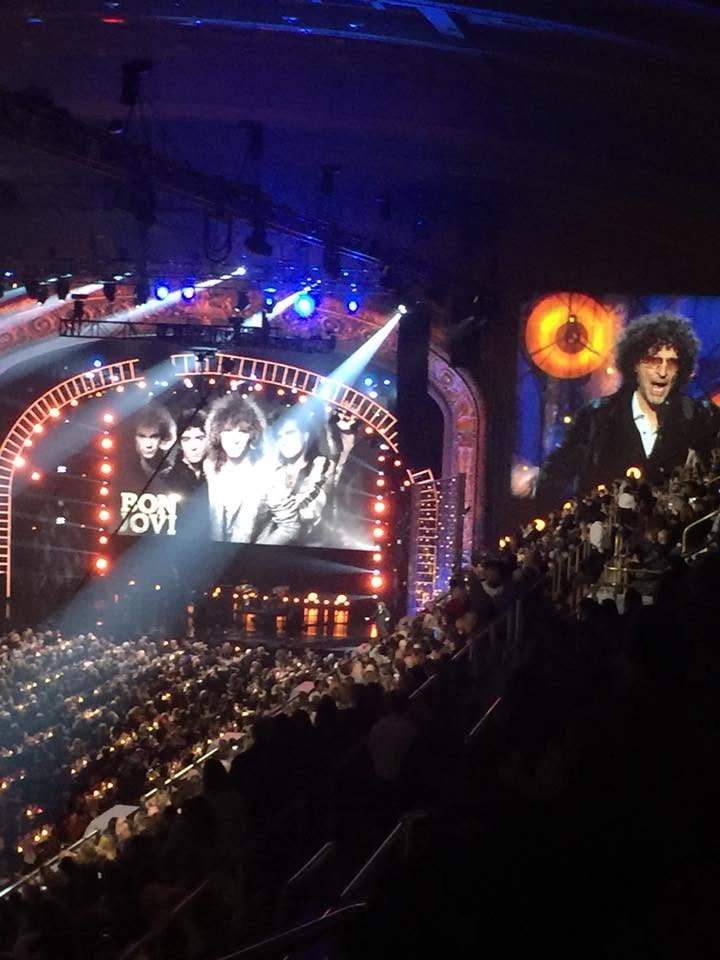 Bon Jovi at Rock and Roll Hall of Fame induction 2018