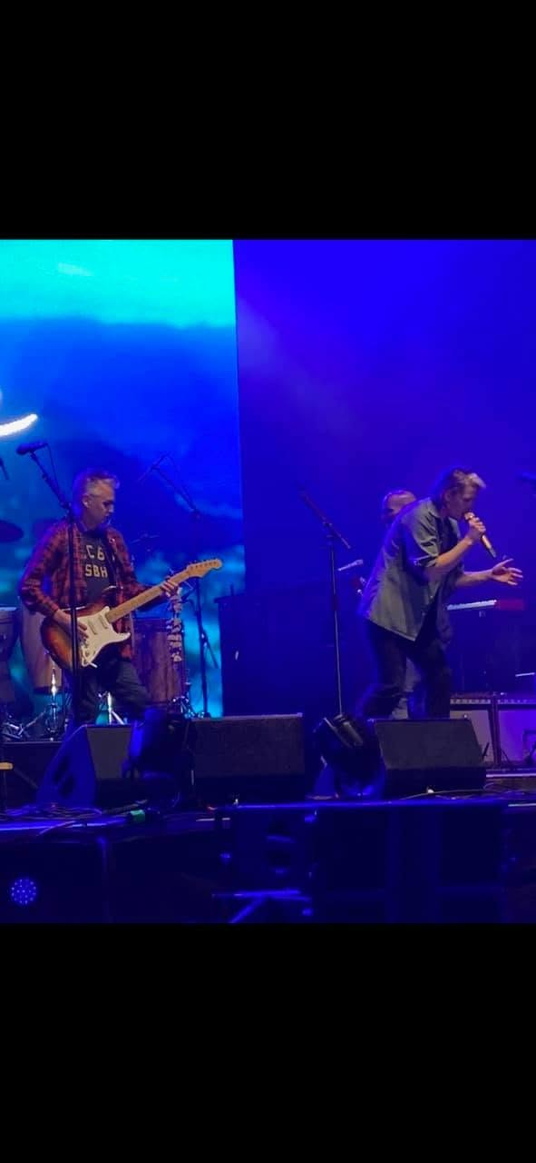 Brandi Carlile and Mike McCready at Ohana Fest 2021