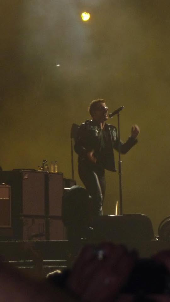 Bono of U2 in Pittsburgh