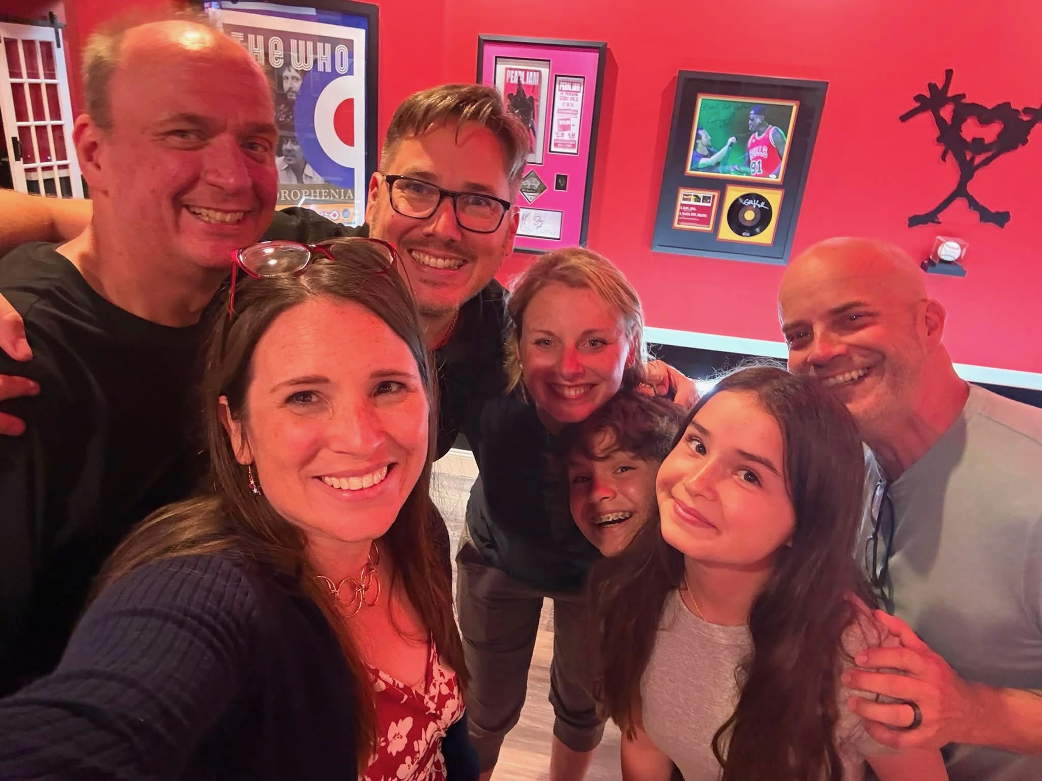Ryan, Constance, family and friends inside The Ryan Lewis Collection